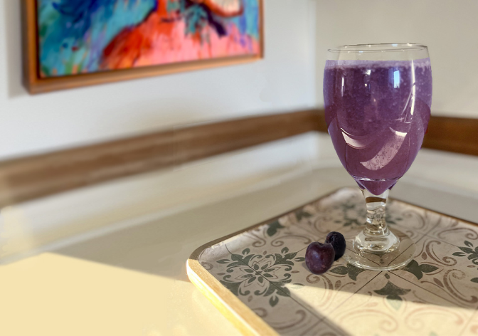 Employee Wellbeing at Work: Pineapple Upside Down Smoothie.jpg