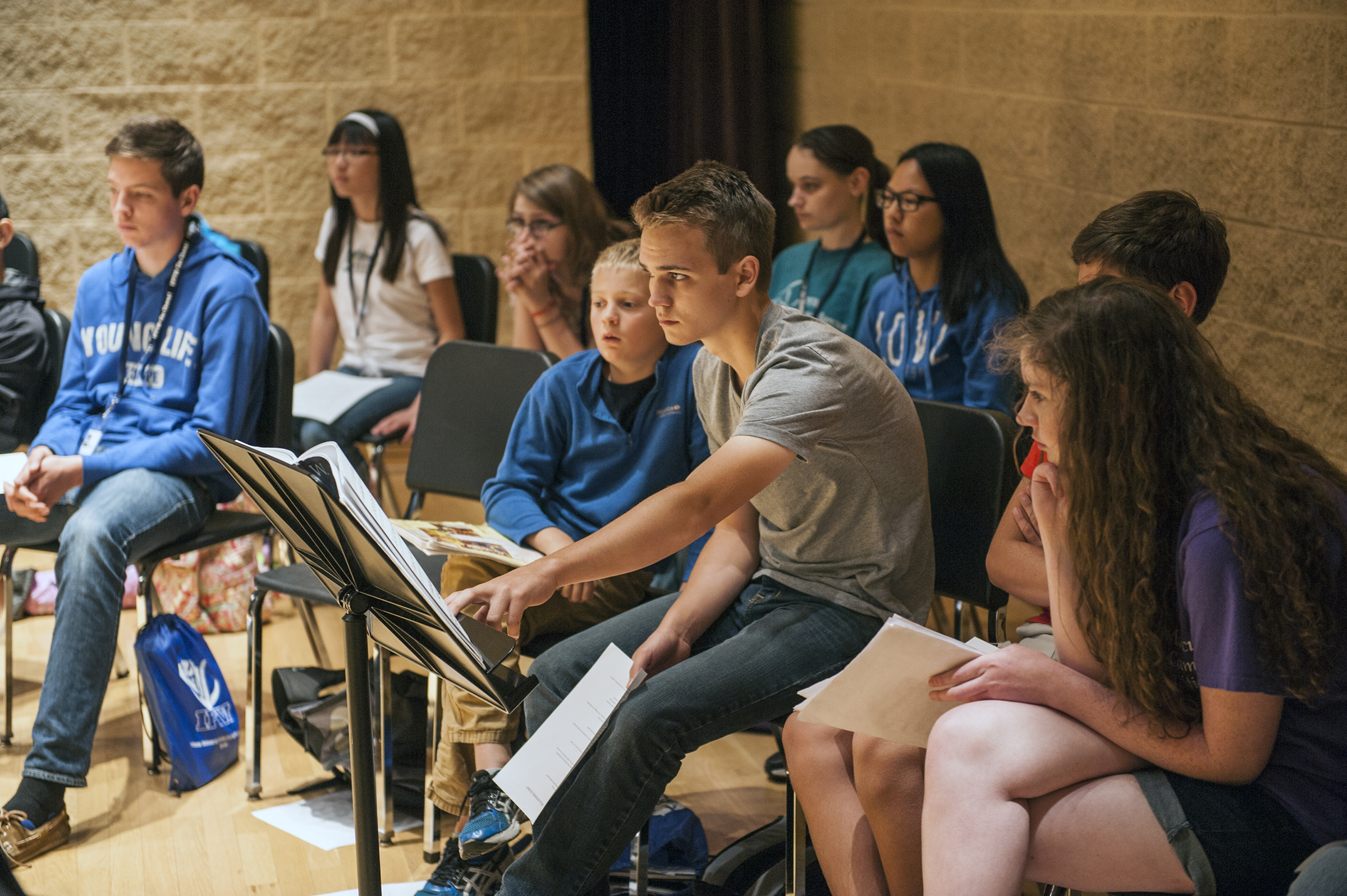 Gene Marcus 2013 Campers in T-Shirts 20160615G-Marcus-Piano-JW-006