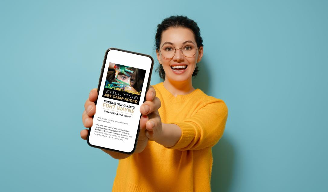 Opt In to Text or Email Messages
