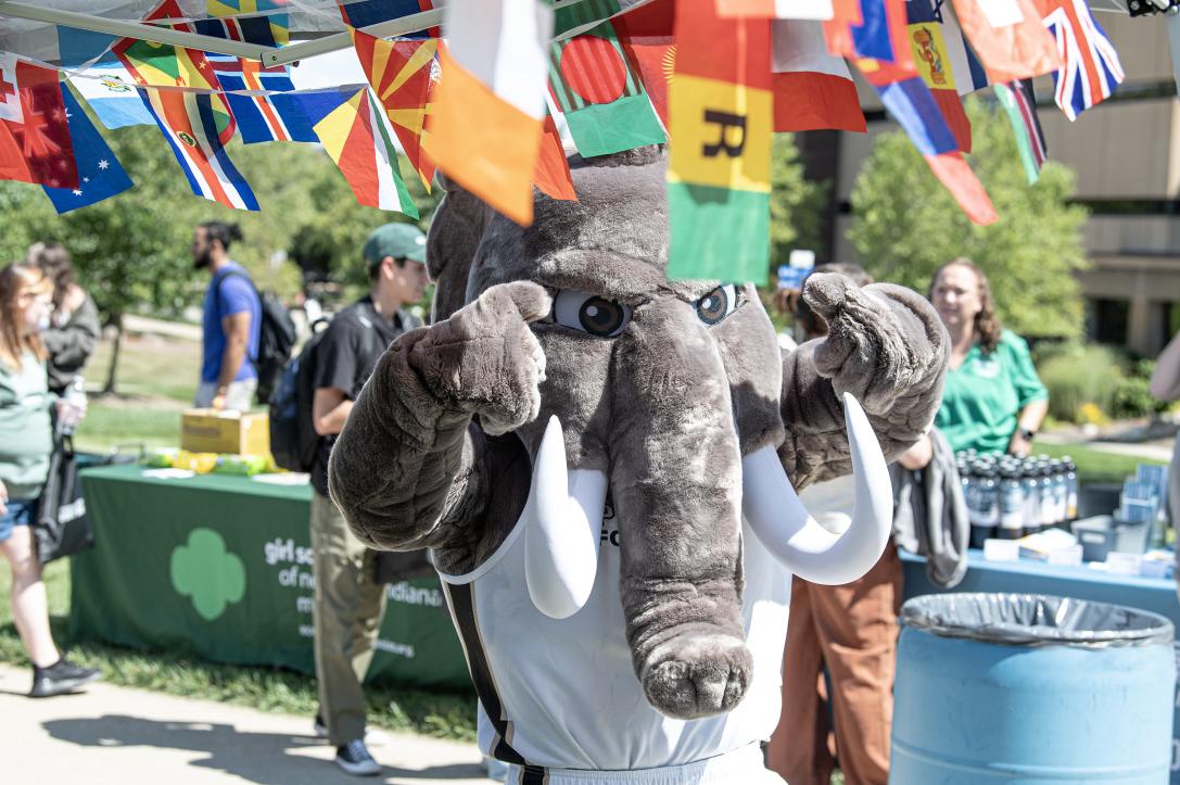 The Mastodon at the Student Organization Fair