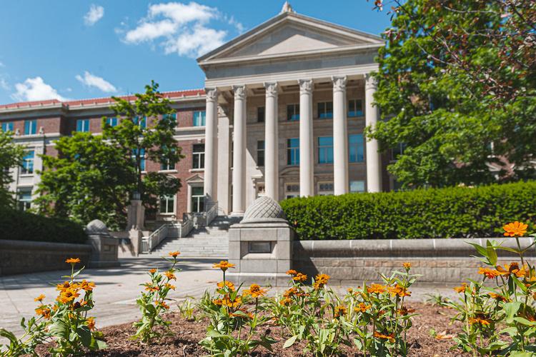 Hovde Hall on Purdue West Lafayette Campus
