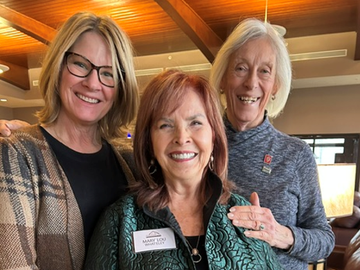 Michelle Shaw, Mary Lou Whateley, and Nancy O'Brien