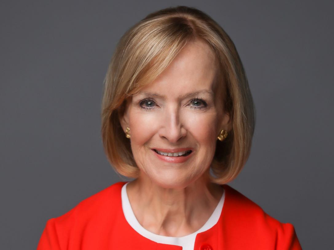 Judy Woodruff, anchor and managing editor of PBS NewsHour