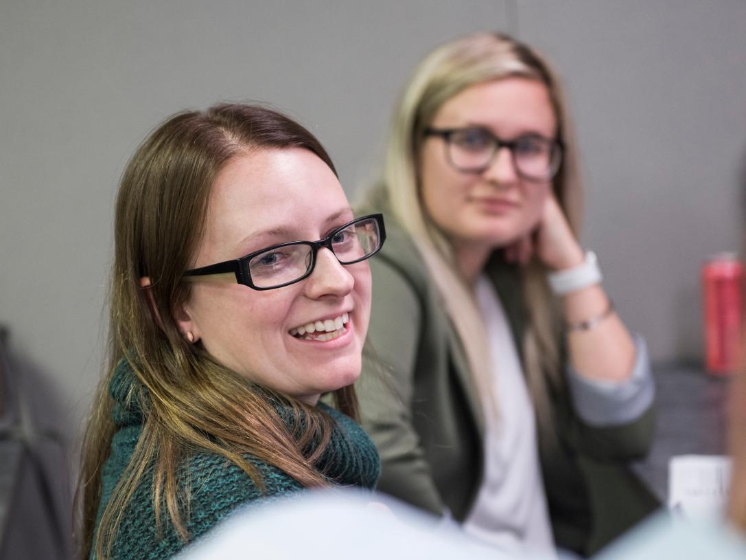 Students in class