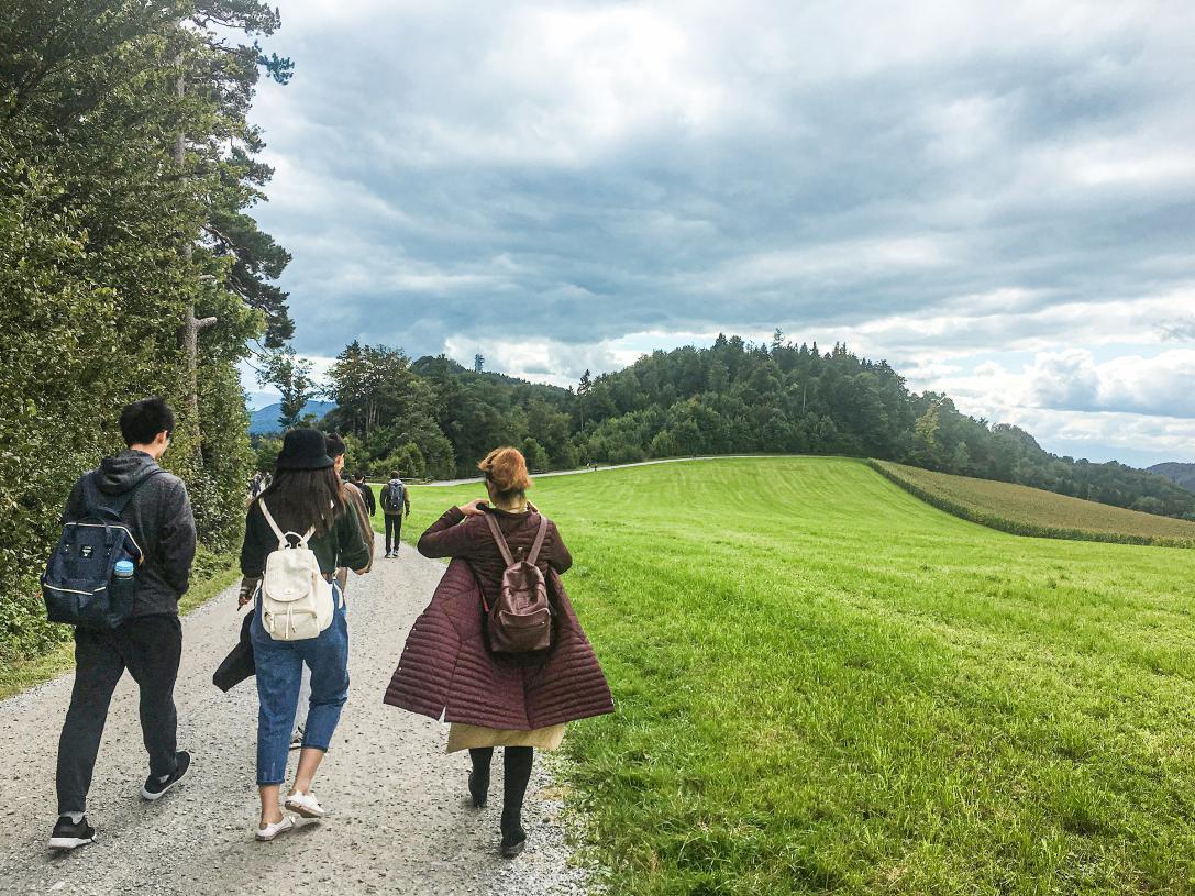 Students traveling abroad