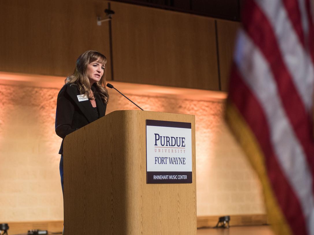 Kim Wagner introduces an Omnibus speaker