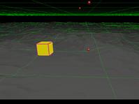 Using a block to demonstrate the Size Difference as well as Depth