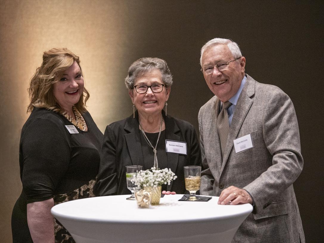 Eve Colchin, Barbara McCants, and David McCants