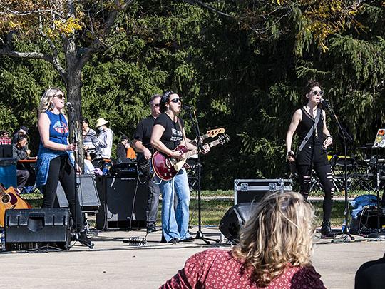 Whoa, Man performs at the Mastodon Family Picnic