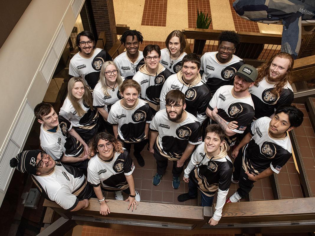 Members of the Mastodon Esports team