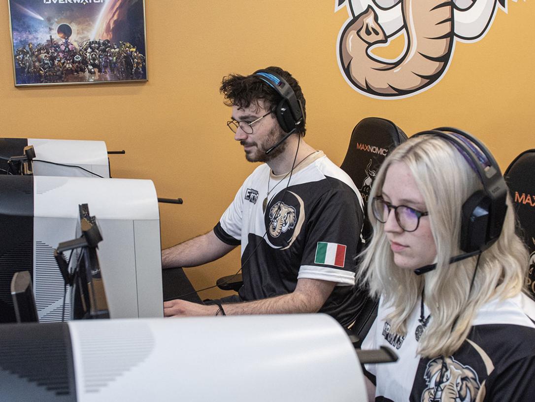 Members of the Mastodon Esports team