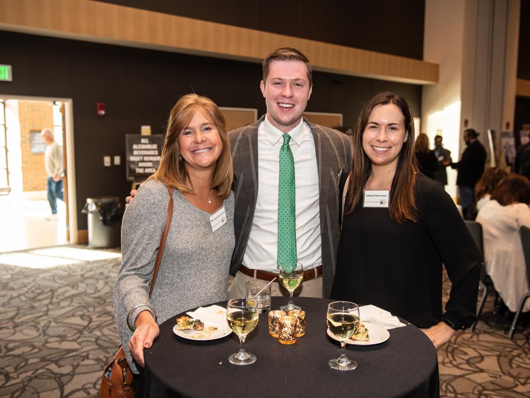 Student at top 50 event