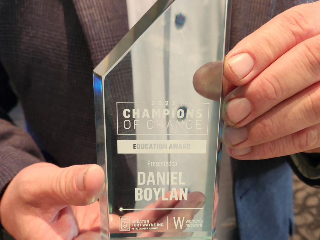 Champions of Change award