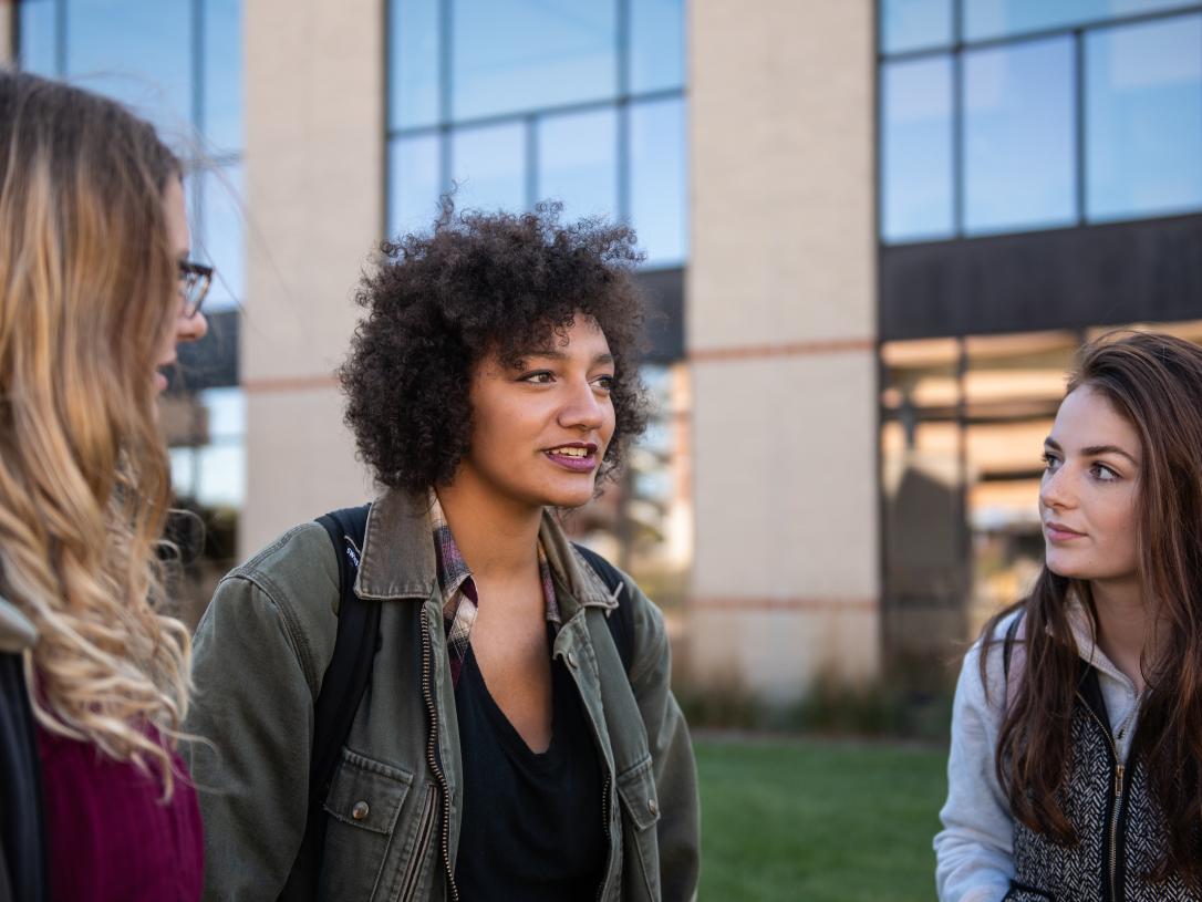 Students outdoors