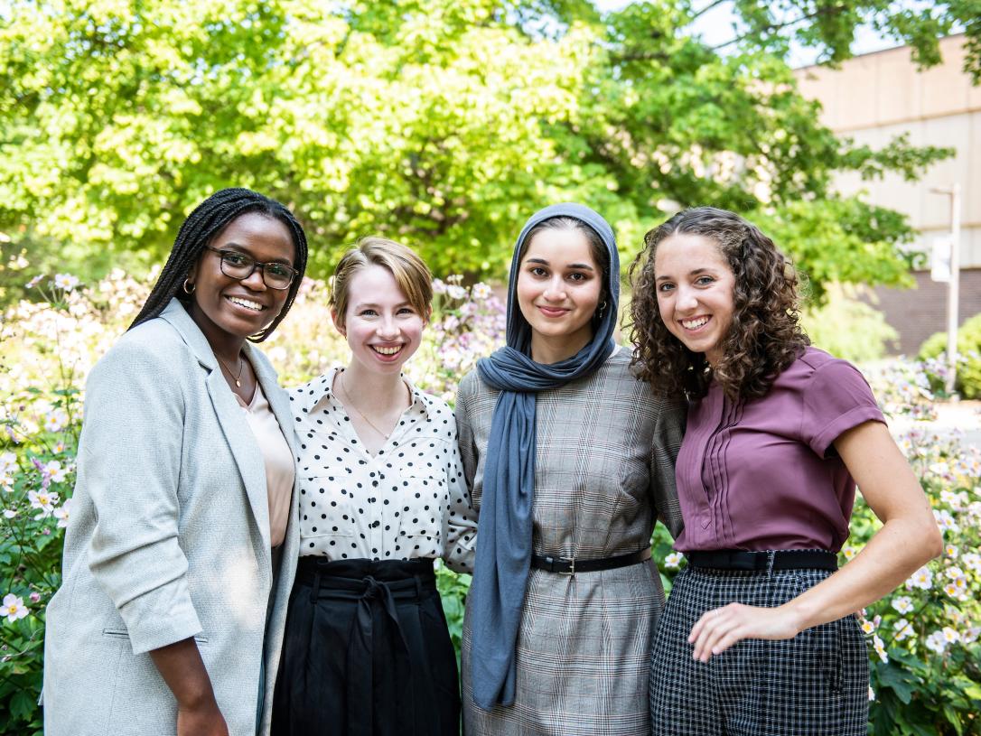 Students outdoors