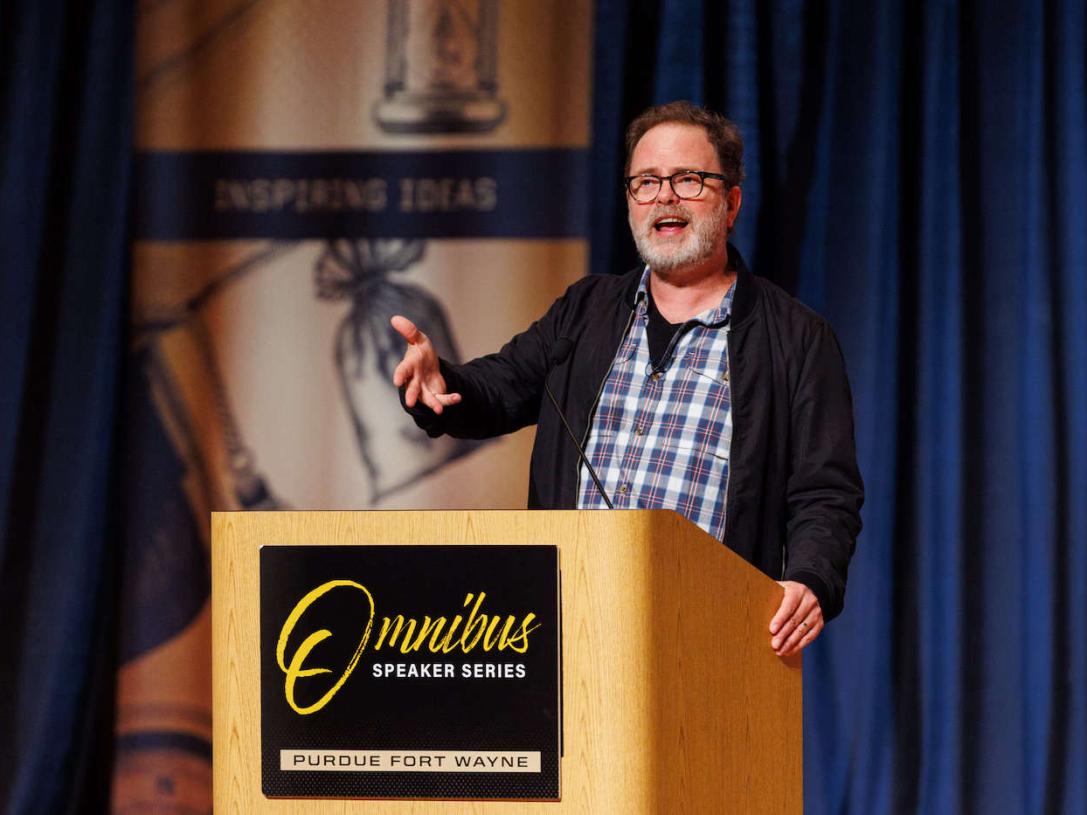 Rainn Wilson, actor and author (2023–24)