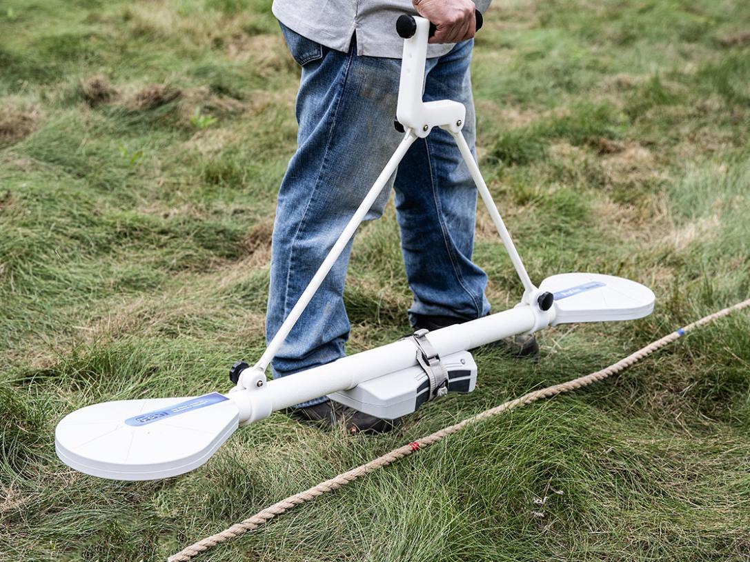 PFW student at an anthropology dig