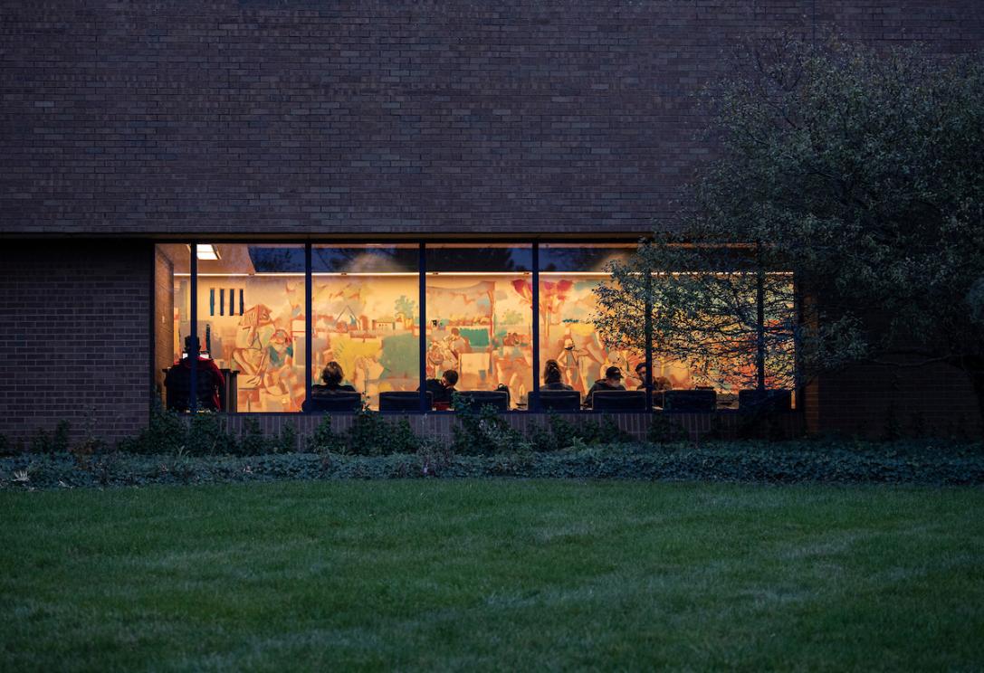 Liberal-Arts-Building-Night