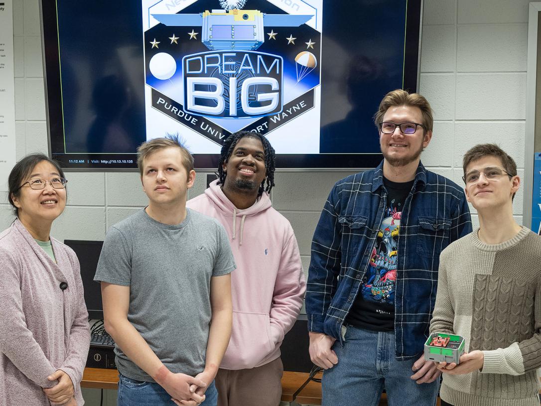 A group of engineering students