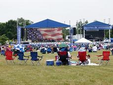 Event on the St. Joe Lawn