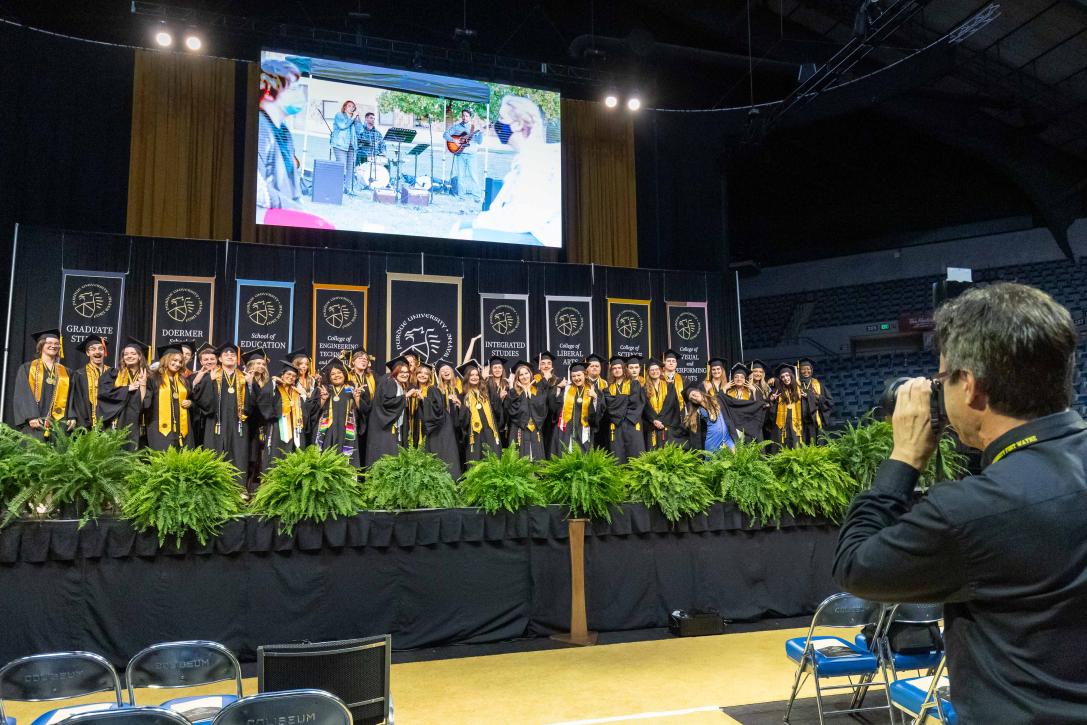Commencement 2025 Stage
