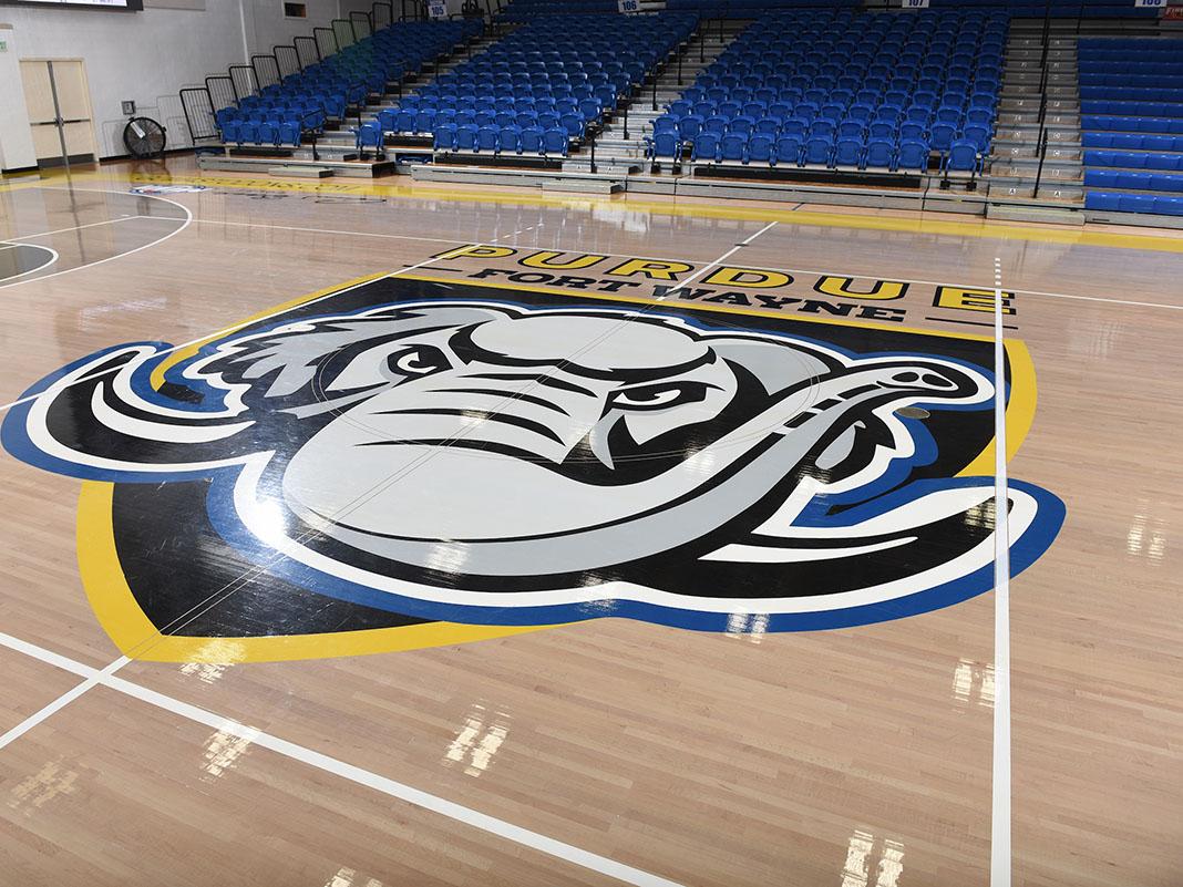 Arnie Ball Court in the Gates Sports Center