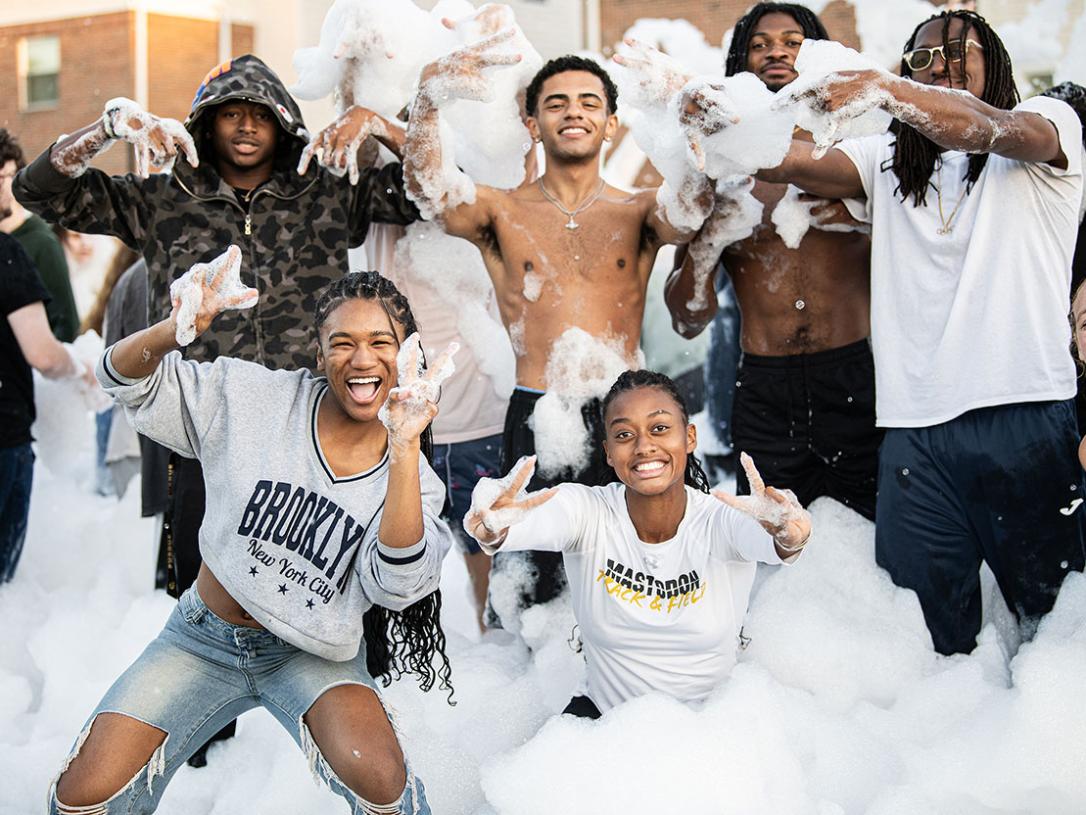 Foam Party at the Disco