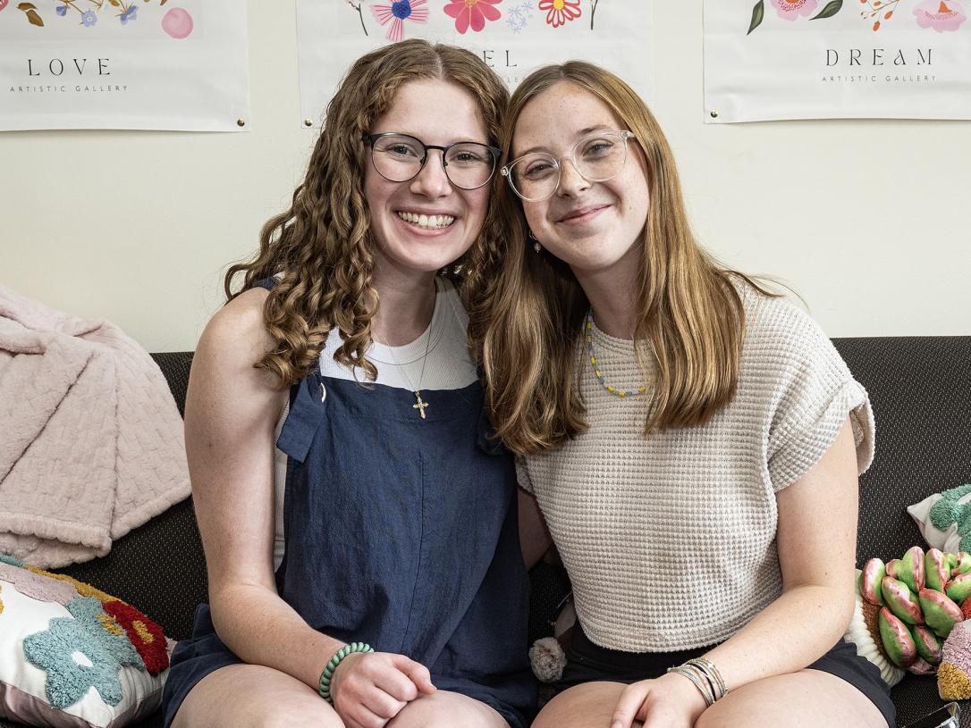 Two female students named Mackenzie