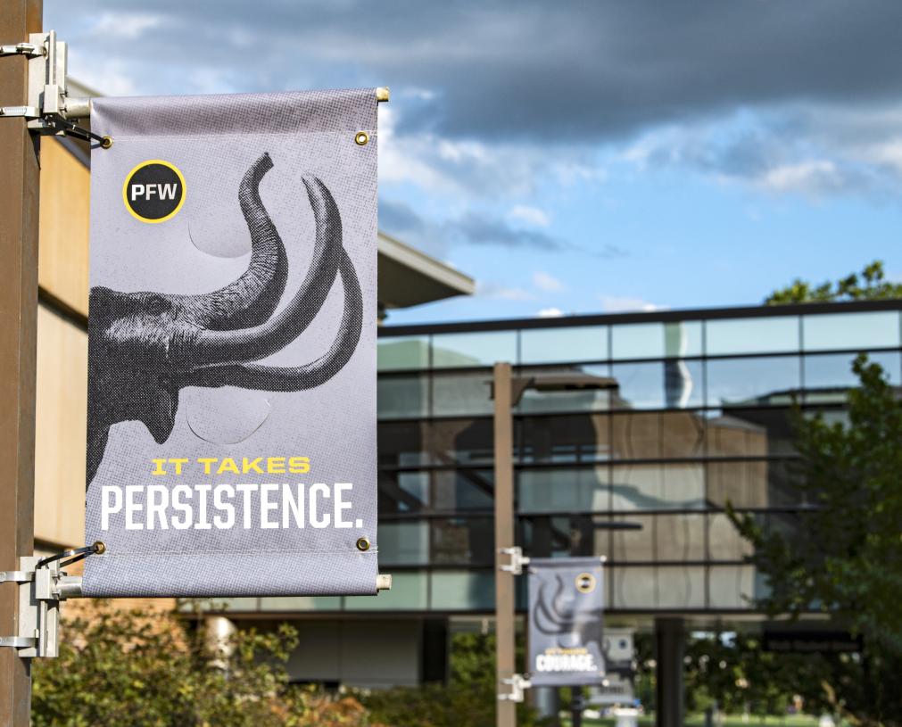 It Takes Persistence Campus Banner