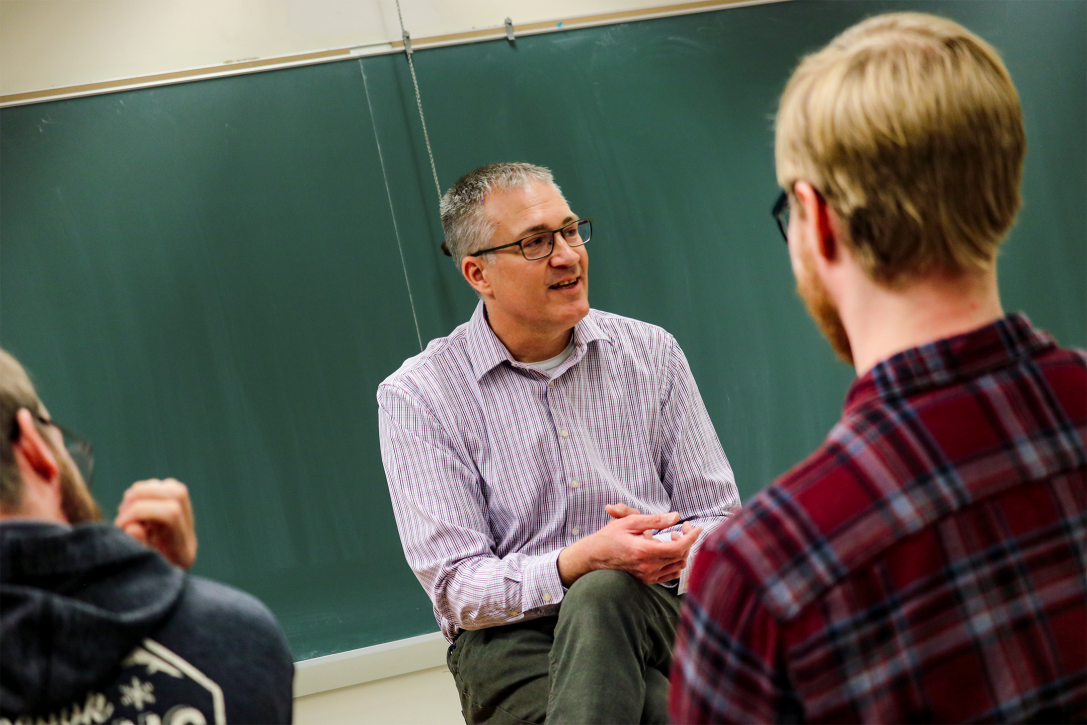 Dr. Roberts German Class lecture
