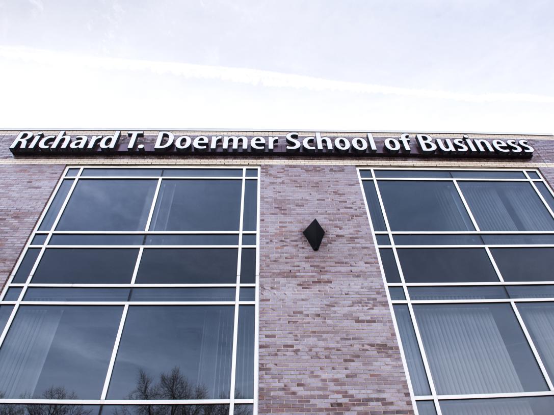 Richard T. Doermer School of Business building.