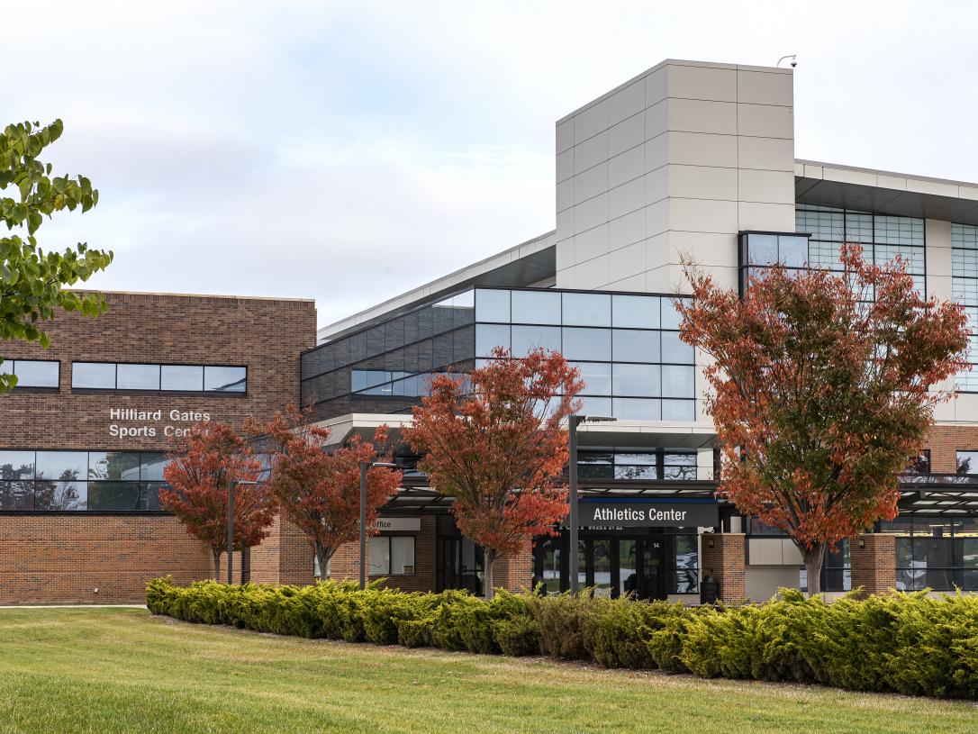 Athletics Center and the Hilliard Gates Sport Center on main campus.