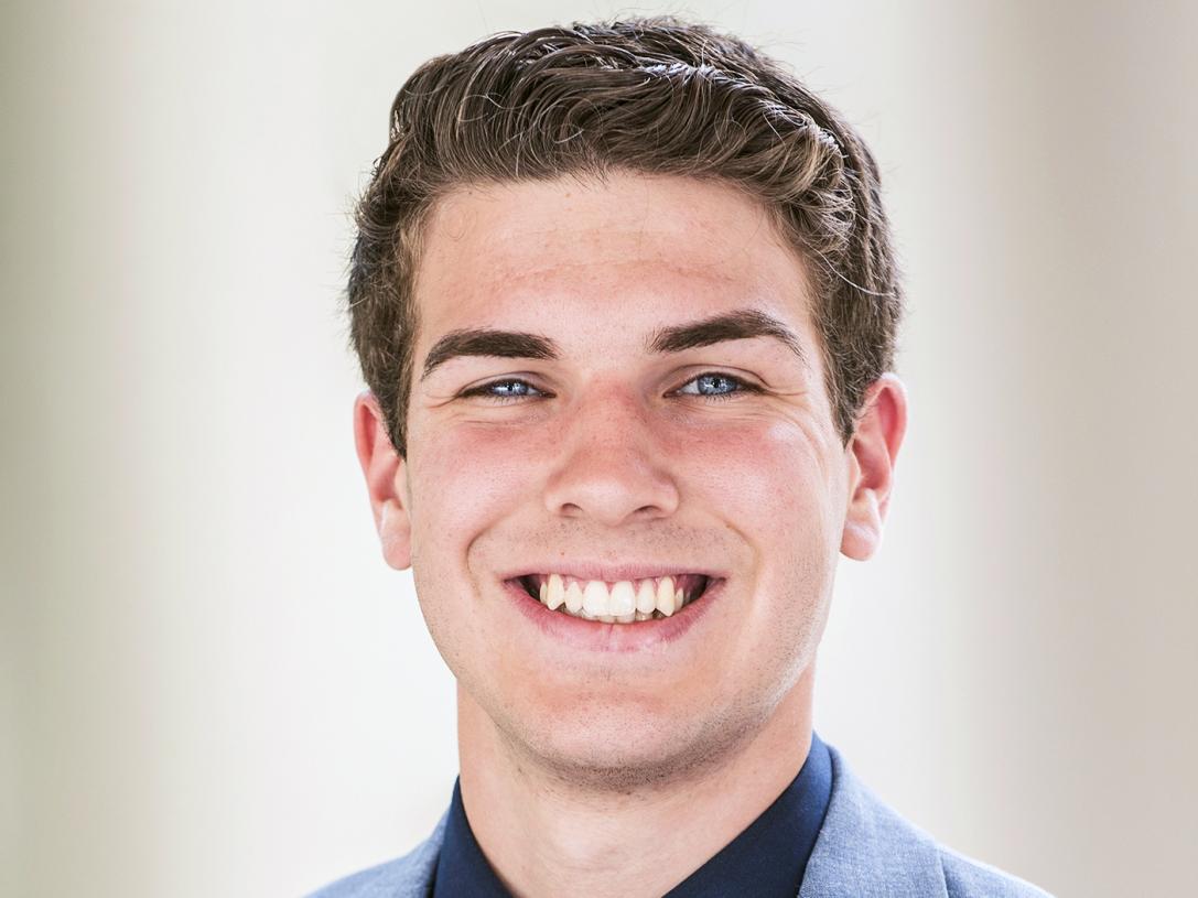 Derrik West, student body president
