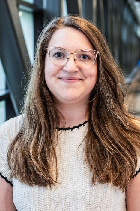 Portrait of Administrative Assistant, Catie Maurer