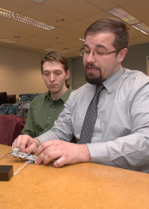 Students in lab