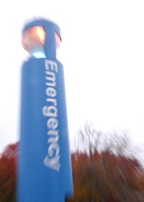 Blue light station