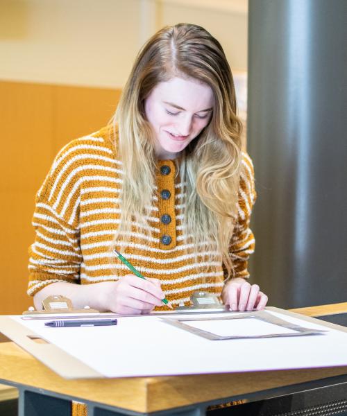VPA Art Design Student