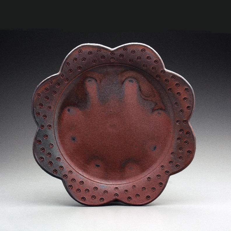 Ceramic plate by Seth Green