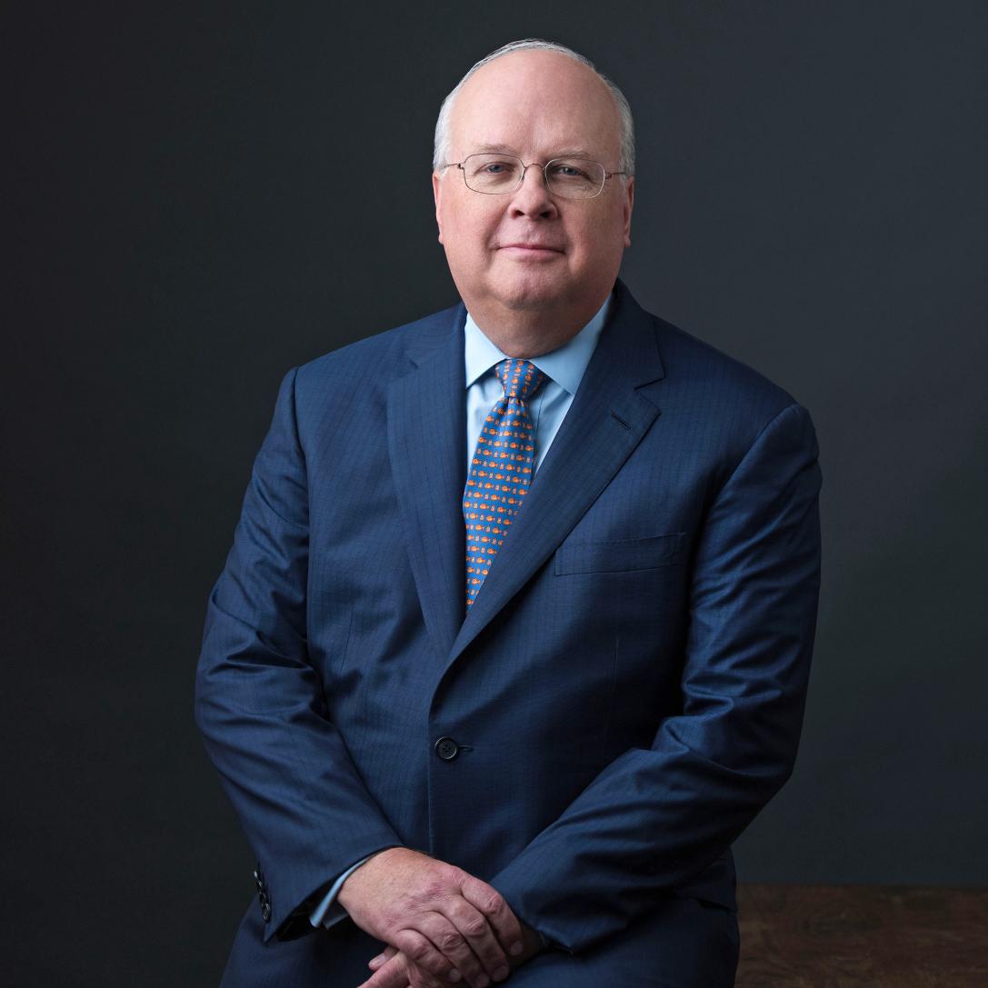 Omnibus Speaker Karl Rove headshot