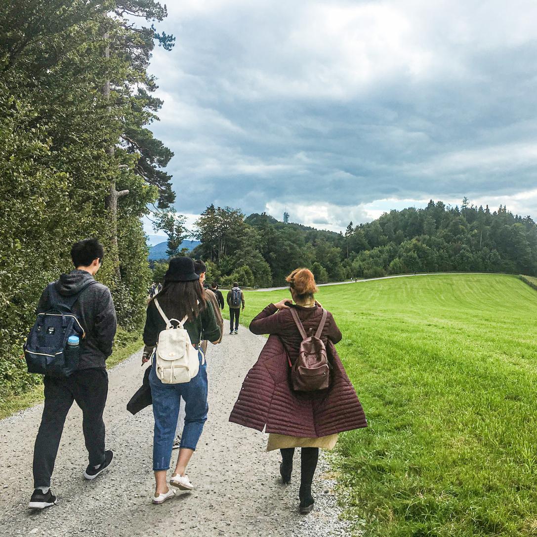 Students traveling abroad