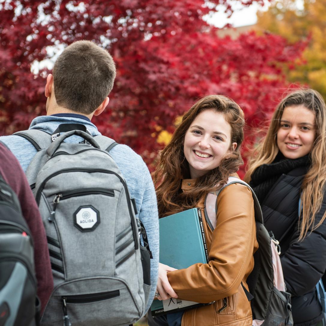 Students outdoors