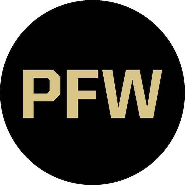 PFW monogram example.