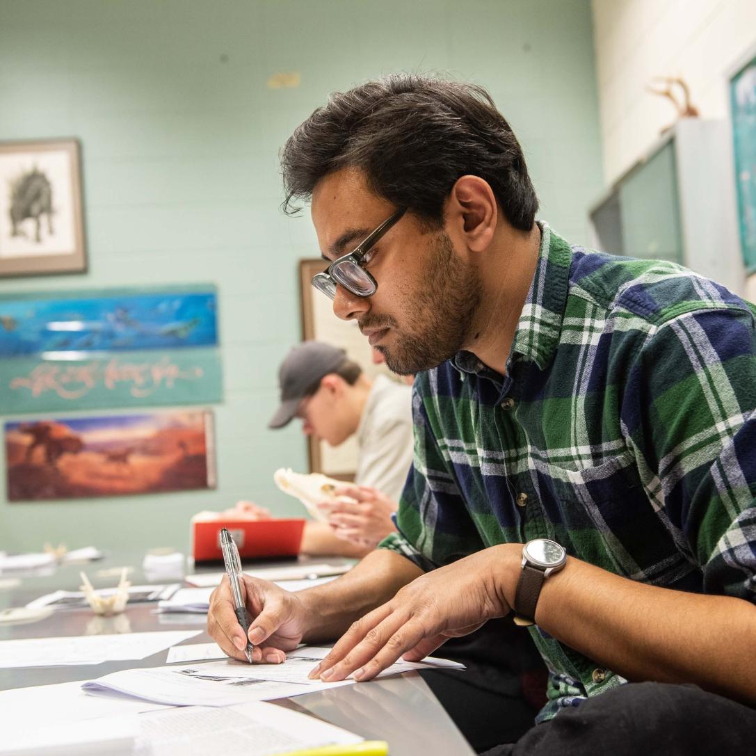 Record taking on observations in a lab setting