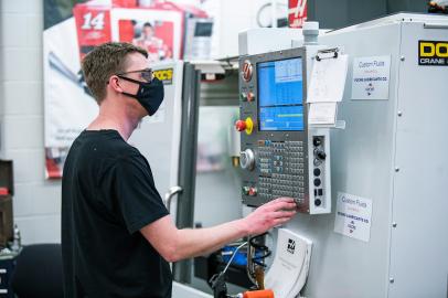 Student and equipment