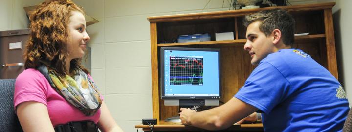 Students in lab