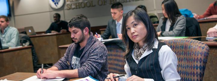 Students in class