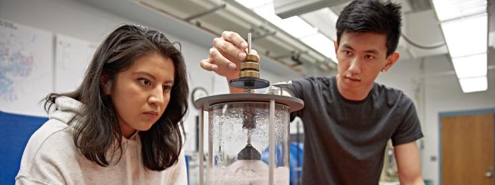 Students in lab