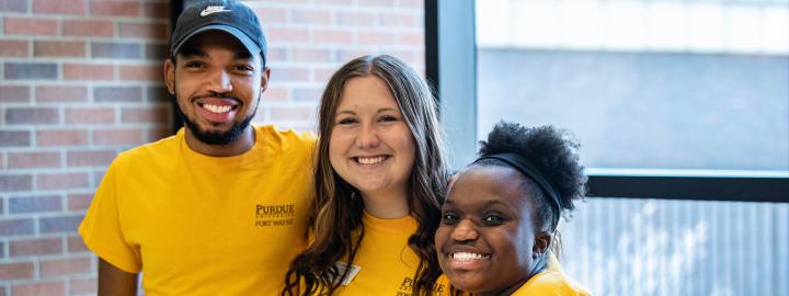 Students work for the Admissions office during FCVD.