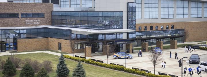 Athletics Center located on the main campus.