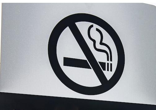 No smoking sign on the Purdue Fort Wayne campus